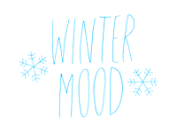 Mood Snow Sticker