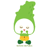 Me Time Aloe Sticker by Nature Republic Indonesia