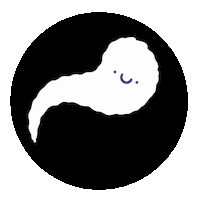 Halloween Ghost Sticker