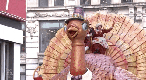 Macys Parade Happy Turkey Day GIF by The 96th Macy’s Thanksgiving Day Parade