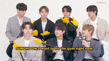 Gym Sunghoon GIF by BuzzFeed