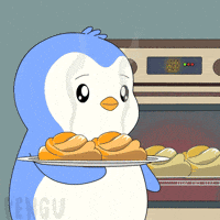Hungry Bon Appetit GIF by Pudgy Penguins