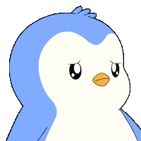 Uh Oh What Sticker by Pudgy Penguins