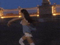 Music Video Running GIF