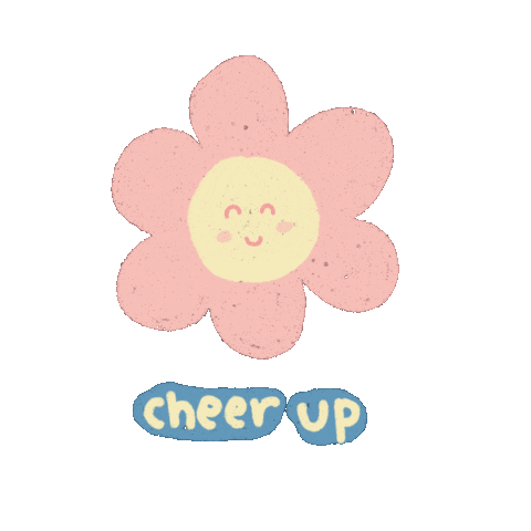 Happy Flower Sticker