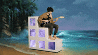 Beach Vibes - GIPHY Music Clips