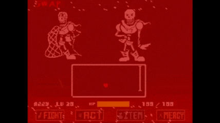 Angry Papyrus GIF