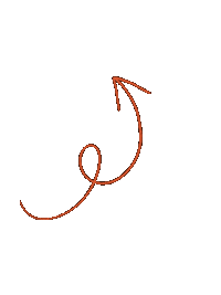 Arrow Top Sticker