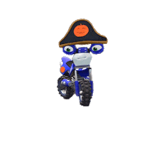 Shocked Halloween Sticker by Ricky Zoom