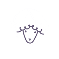 Merino Sticker by Lanelka