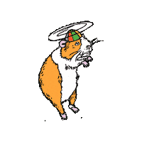 Jimbobart illustration holiday vacation flying Sticker