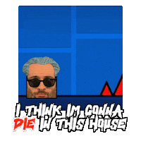 Gonna Die Geometry Dash Sticker
