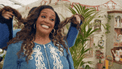 Happy Hair GIF by The Great British Bake Off