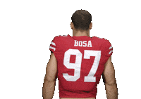 National Football League Shrug Sticker by San Francisco 49ers