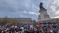 Pro-Palestine Protesters Gather in Paris After Court Strikes Down Protest Ban