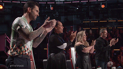 the voice clapping GIF by NBC