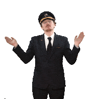 flyuia clap clapping pilot uia Sticker