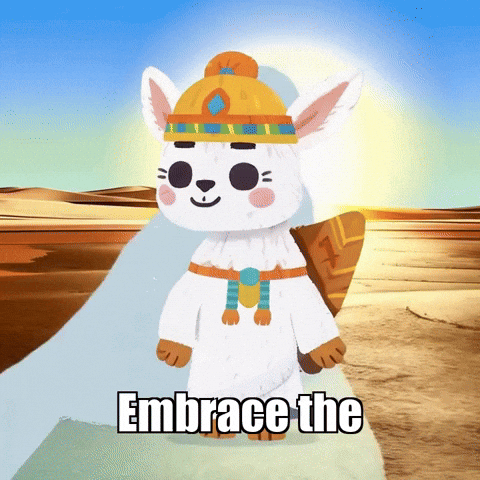 Desert Emptiness GIF by Llamaozi