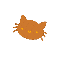 Fall Season Cat Sticker