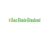 student sacstate Sticker by Sacramento State