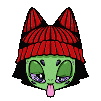 Smoke Character Sticker