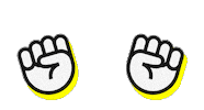 Hand Counting Sticker by fraenk