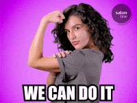 salonline reaction girl power youtuber GIF