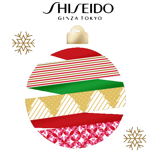 Christmas Celebrate Sticker by SHISEIDO
