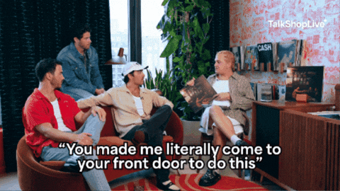 Nick Jonas GIF by TalkShopLive