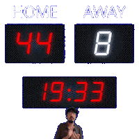 8 Away Sticker