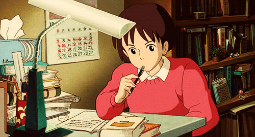 Hình nền study anime wallpaper cho phòng học và trang trí căn phòng học tập