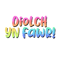 Hapus Diolch Sticker