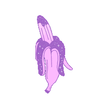 eliinake space banana elina eliinake Sticker