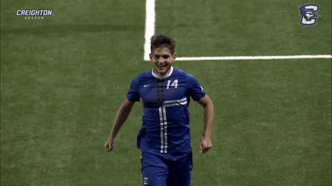 Creighton Mens Soccer GIF by Creighton University Athletics
