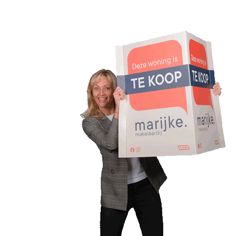Tekoopbijmarijke Sticker by marijkemakelaardij
