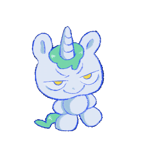 YUMIYUMIYUMMY animals animal unicorn cheese Sticker