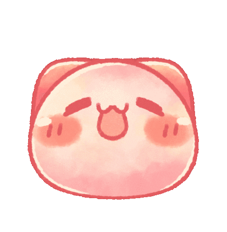 TONESHIEEE giphyupload happy pink orange Sticker