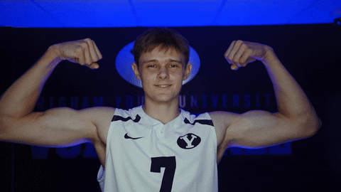 Gocougs Ncaavolleyball GIF by BYU Cougars