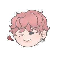 Wink Sticker
