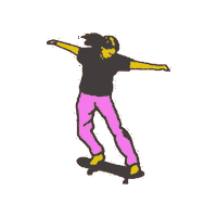 junkfoodclothingco skate skateboard skating sk8 Sticker