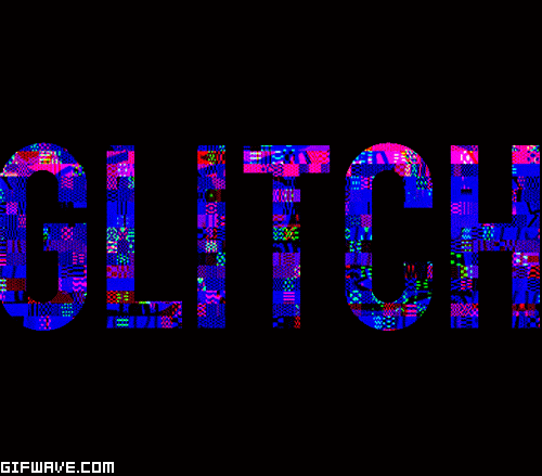 glitch art GIF