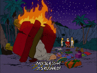 Shocked Episode 9 GIF by The Simpsons