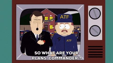police demanding GIF by South Park 