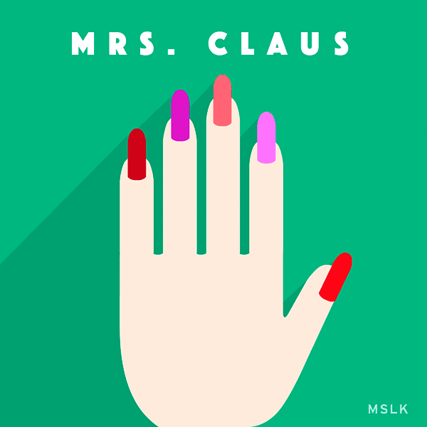 sassy mrs. claus GIF by MSLK Design