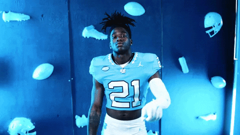 North Carolina Football GIF by UNC Tar Heels