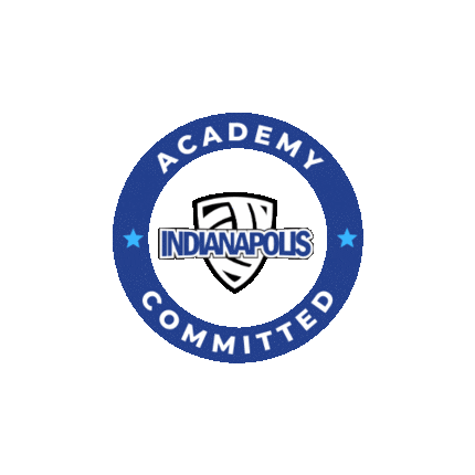 Indy Sticker by The Academy Volleyball Club