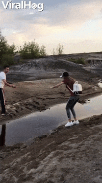 Big Jump Comes Up Short GIF by ViralHog