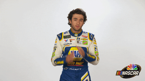 tired elliott GIF by NASCAR on NBC