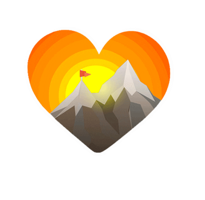 Turclubpik giphyupload love heart mountain Sticker