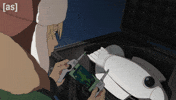 Looking Turn Around GIF by Adult Swim
